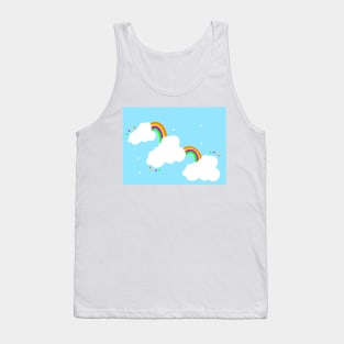 Water rainbow Tank Top